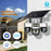 VTS30 v380pro Solar Powered Triple Lens Security Camera Smartphone Controlled Surveillance System - WiFi Version - 3