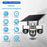 VTS30 v380pro Solar Powered Triple Lens Security Camera Smartphone Controlled Surveillance System - WiFi Version - 5