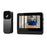 X7 Smart Video Doorbell Camera Wireless Intercom HD Monitor with Display Screen Home Security System - Black - 1