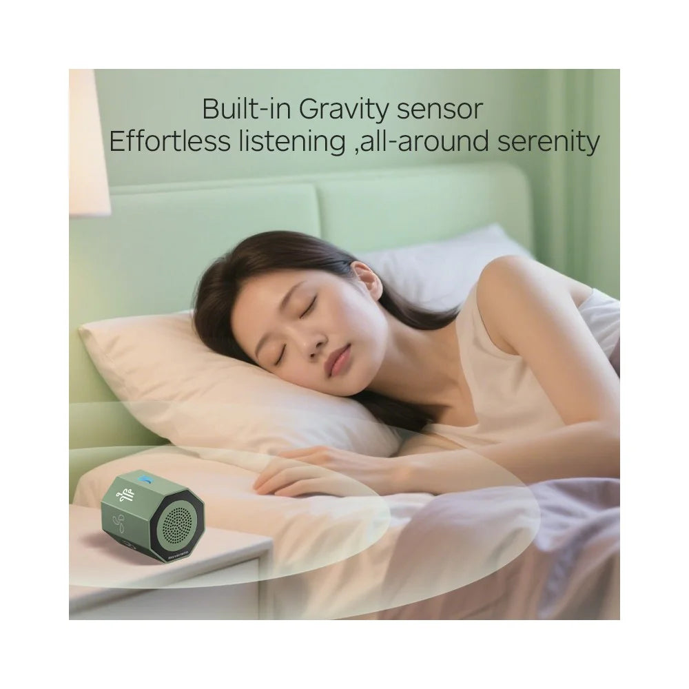 T11 White Noise Machine 8 Natural Sounds Gravity Sensor Sleep Aid Device with Timing Function - 5