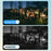 ZOSI 8CH 2K C302 Home Security Wi-Fi 6 Camera System AI Human Detection Color Night Vision 12 Inch Monitor + 4 3MP Cameras - US Plug - 4