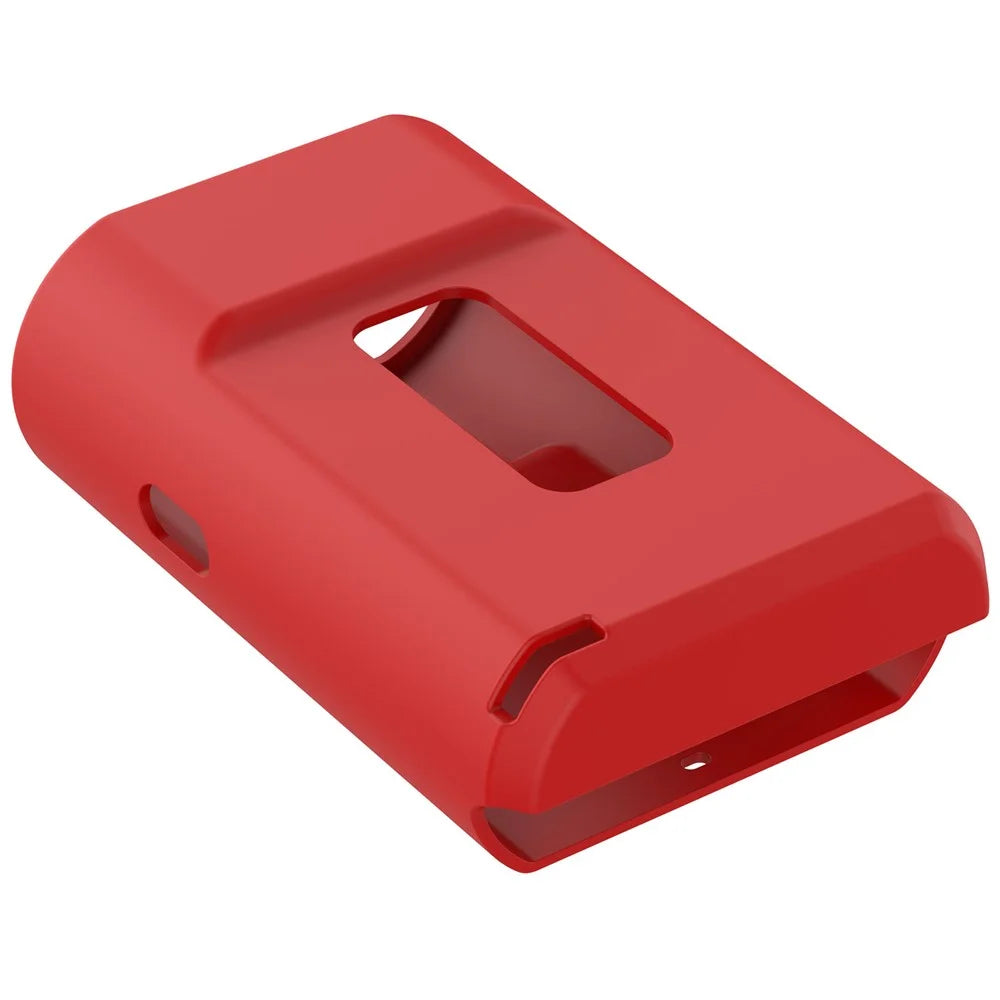 For Garmin Varia Vue Silicone Protective Case Cycling Camera Front Light Cover - Red - 3