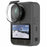 2PCS Lens Protector For DJI Osmo 360 Camera Optical Glass Scratch Resistant Clear Lens Guards - Black - 2