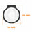 2PCS Lens Protector For DJI Osmo 360 Camera Optical Glass Scratch Resistant Clear Lens Guards - Black - 7
