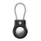 For Apple AirTag Protective Case Smart Tracker Waterproof Cover with Stainless Steel Wire Strap / Screws / Tool - Black - 2