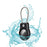 For Apple AirTag Protective Case Smart Tracker Waterproof Cover with Stainless Steel Wire Strap / Screws / Tool - Black - 5