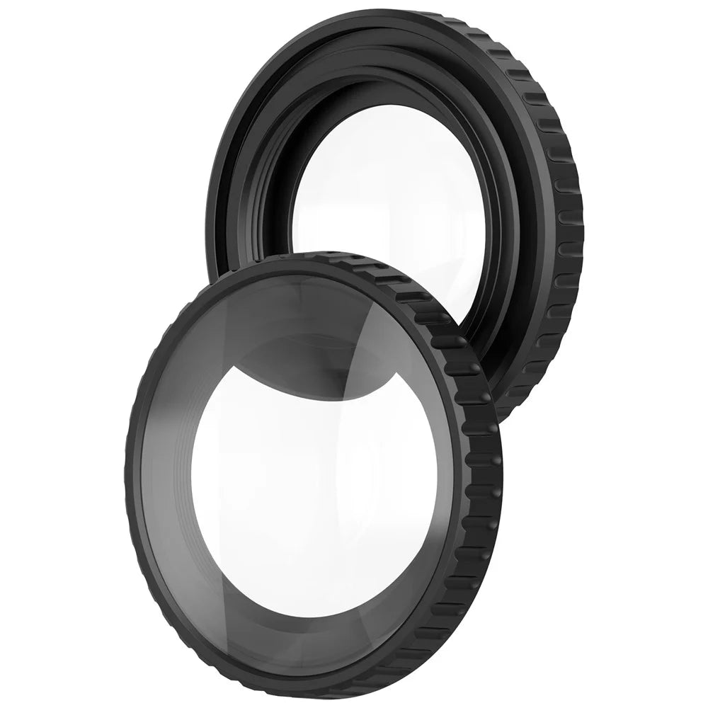 For DJI Osmo Nano Lens Protector Curved Optical Tempered Glass Camera Protective Cap with Cleaning Cloth - 2