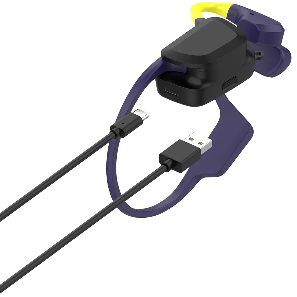 For SUUNTO Aqua Charging Case with Detachable Cable Bone Conduction Earphones Charger Probe Connector - 3
