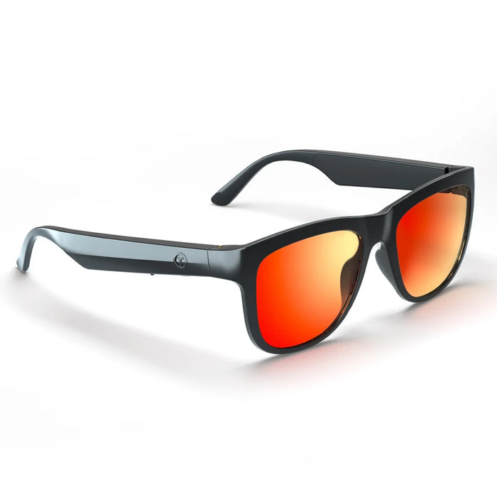 Smart Bluetooth-compatible Glasses UV Protection Music Player Sunglasses for Android / iOS - Red - 3