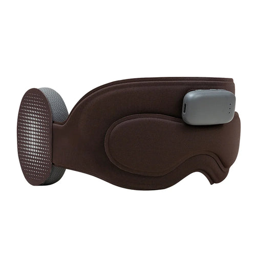 CKGO App Control 3D Smart Eye Mask Sleep Aid Wearable Bluetooth-compatible Music Player - Brown - 1
