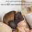 CKGO App Control 3D Smart Eye Mask Sleep Aid Wearable Bluetooth-compatible Music Player - Brown - 5