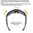 Q01 AI Smart Glasses Real Time Translation 8MP Camera Anti Shake Sports Recording Camera for Outdoor Cycling - Blue - 5