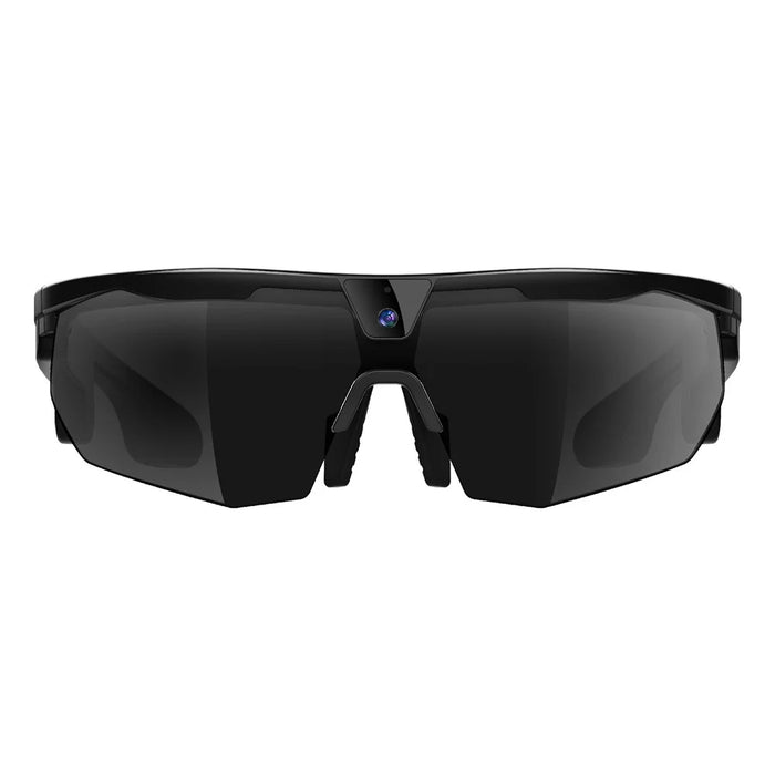W640 8MP Camera Multi-function AI Real Time Translation Smart Glasses ENC Noise Reduction Hands-free Calling Eyeglasses - Black Frame+Black Lens - 3