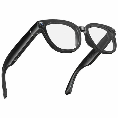 AI6 Smart Glasses 13MP 4K Camera Real Time Translation Voice Control with Auto-Chromatic Lenses - Black - 1