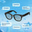 AI6 Smart Glasses 13MP 4K Camera Real Time Translation Voice Control with Auto-Chromatic Lenses - Black - 3