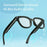 AI6 Smart Glasses 13MP 4K Camera Real Time Translation Voice Control with Auto-Chromatic Lenses - Black - 5