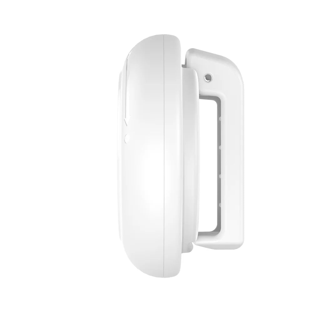 CP65 For AirTag Tracker Hard PC Cover IPX8 Waterproof Protective Case with Back Clip - White - 3