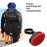 T02 Reflective Bicycle Tail Light with Anti-lost Tracker Waterproof Cycling Safety Bike Rear Lamp - Black - 5