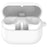 For Samsung Galaxy Buds3 FE R420 590mAh Charging Case Earphone Charger with USB-C Cable - White - 3