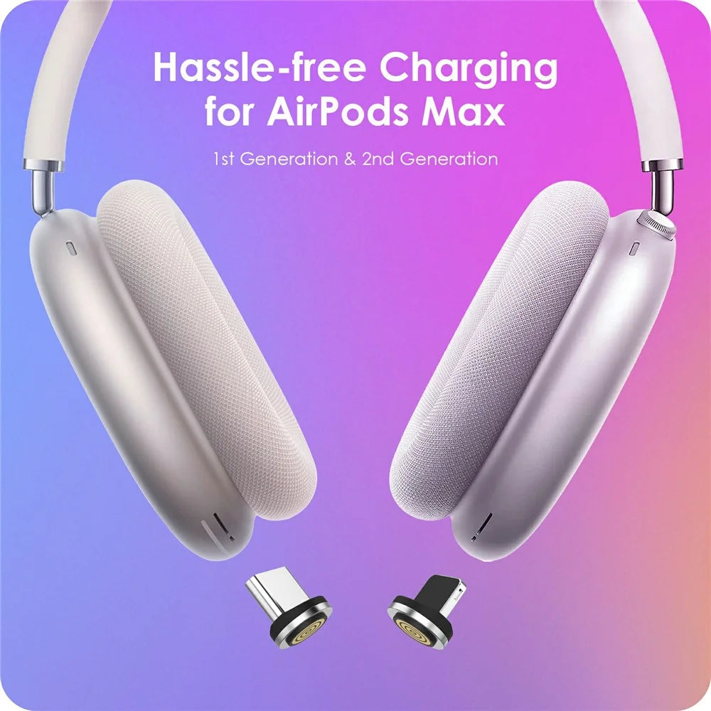Bulk Purchasing Wireless Charging Stand for AirPods Max Magnetic Dock Station with LED Indicator Smart Sleep Mode - 2
