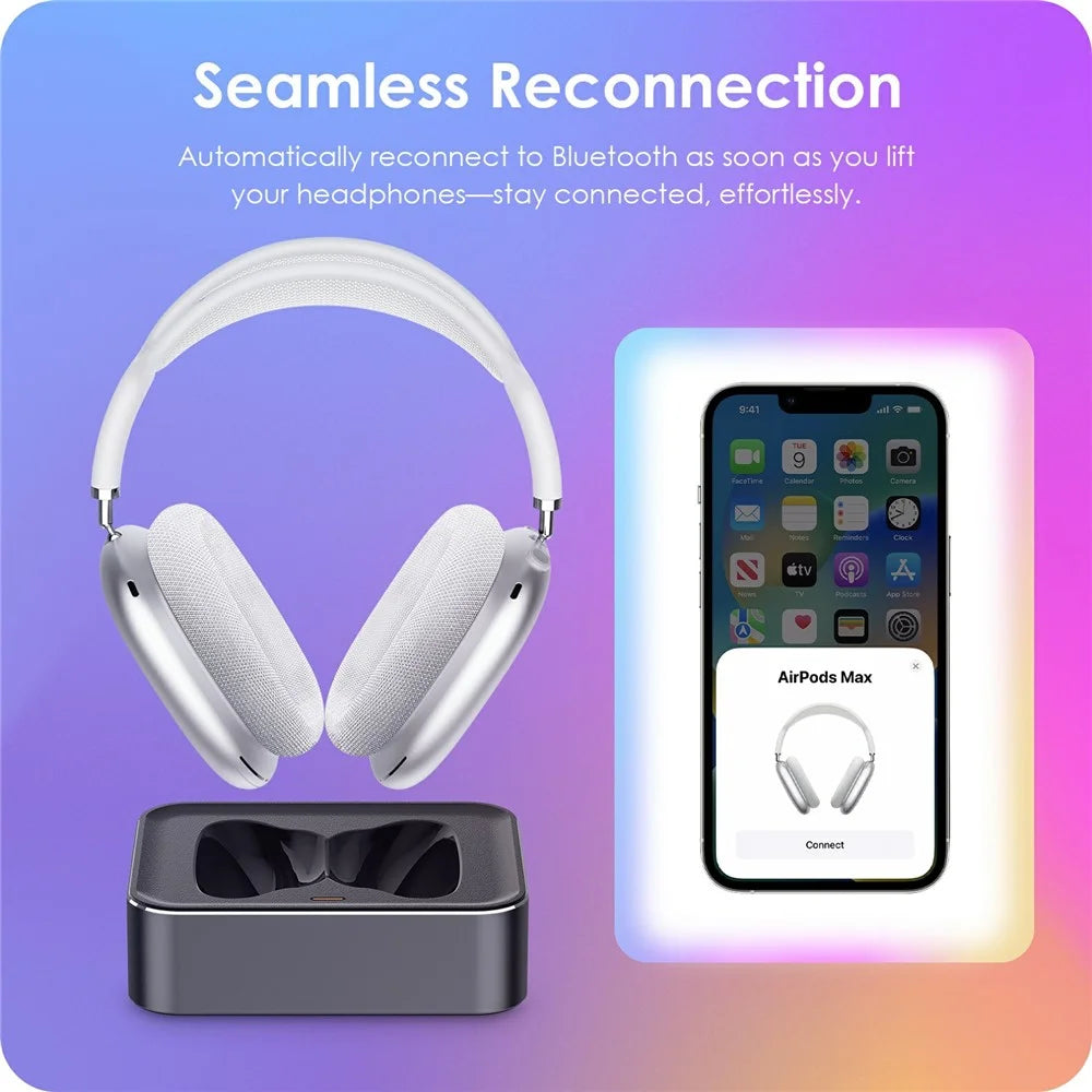 Bulk Purchasing Wireless Charging Stand for AirPods Max Magnetic Dock Station with LED Indicator Smart Sleep Mode - 5
