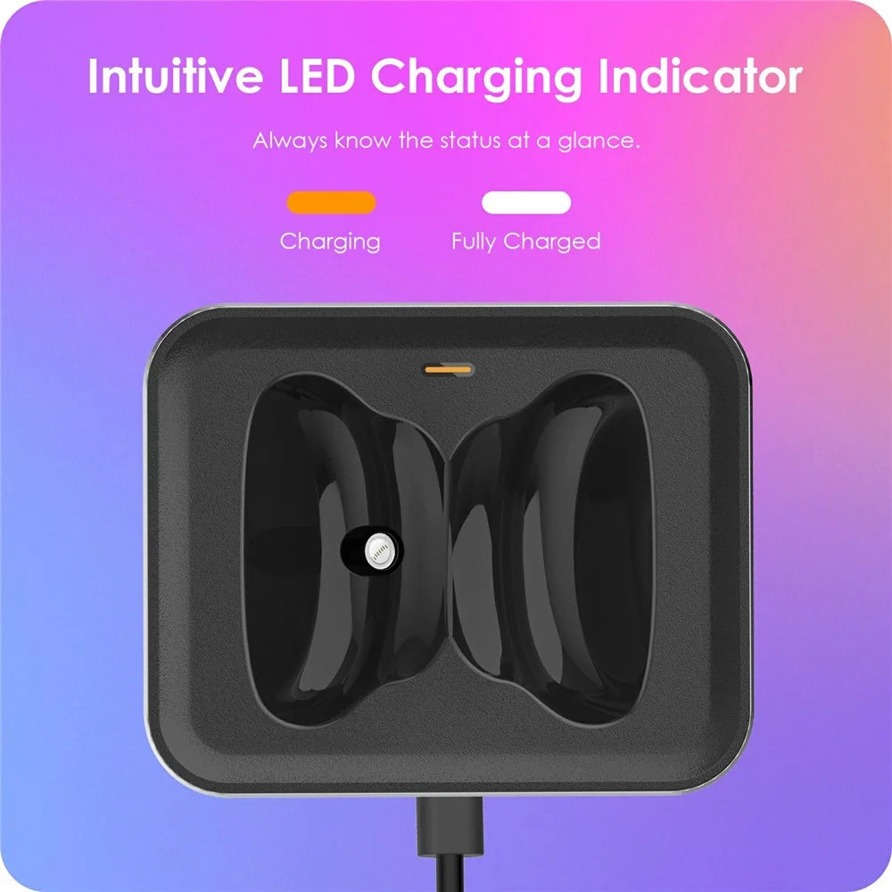 Bulk Purchasing Wireless Charging Stand for AirPods Max Magnetic Dock Station with LED Indicator Smart Sleep Mode - 6