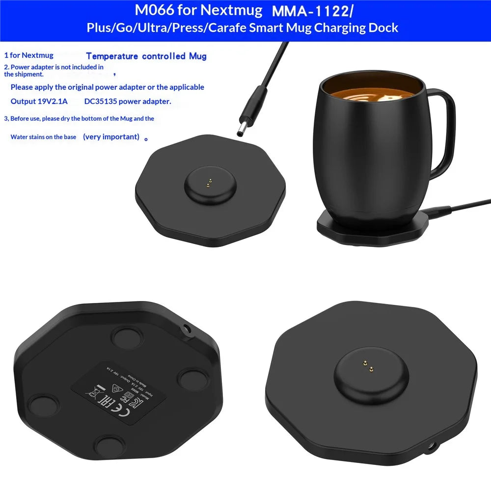 For Nextmug MMA-1122  /  Plus  /  Go  /  Ultra  /  Press  /  Carafe Smart Mug Charging Dock Smart Cup Charging Base - 3