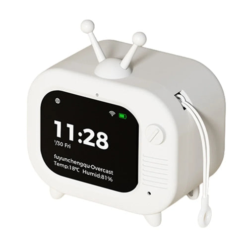 DSC30 AI Robot Smart Voice Assistant TV Design WiFi GPT Chatbot for Education Learning - White - 1