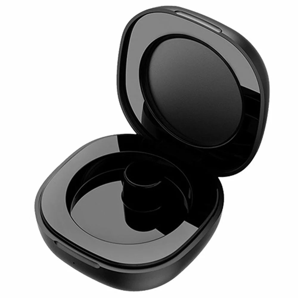 SY15 Smart Ring Health Monitor with Charging Case Vibration Alerts IP68 Waterproof Heart Rate Blood Oxygen Sleep Tracking Finger Ring - Black 8 - 3