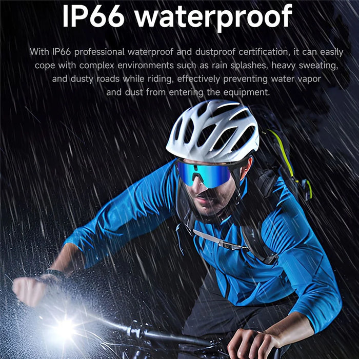 L805 AI Smart Camera Glasses 4K Video Recording EIS Stabilization Bluetooth-compatible Audio Eyeglasses - Black Blue - 4