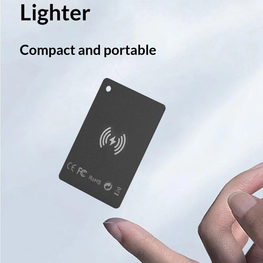 KH07 Ultra Slim Card Size Anti-Lost Tracker for Keys Wallet Luggage GPS Locator Support Wireless Charging - 2