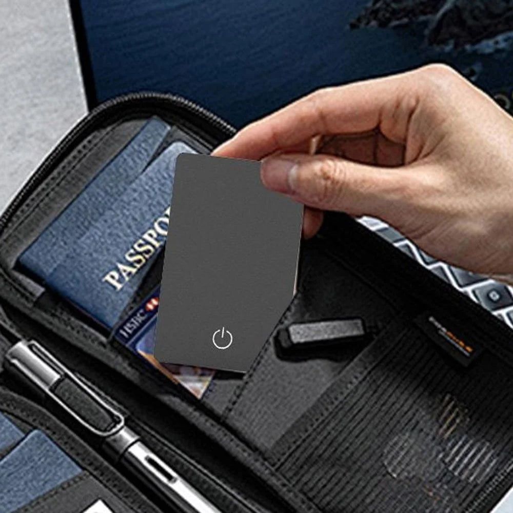 KH07 Ultra Slim Card Size Anti-Lost Tracker for Keys Wallet Luggage GPS Locator Support Wireless Charging - 3
