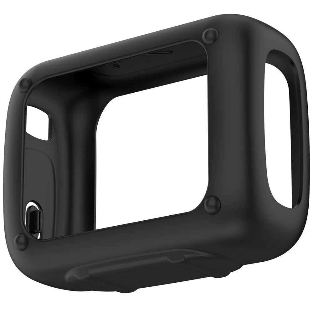 Silicone Case for JBL Go 5 Protective Cover Soft TPU Speaker Protector with Anti-Drop Lanyard - Black - 5