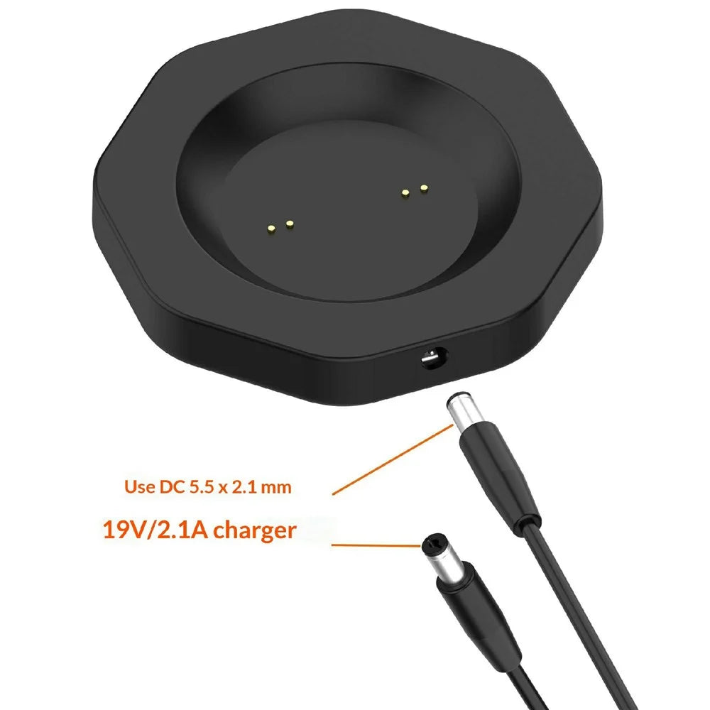 Replacement Charging Coaster for Ember Mug  /  Mug 2 Temperature Control Smart Mug 19V 2.1A Charging Base (without Mug) - Black - 2