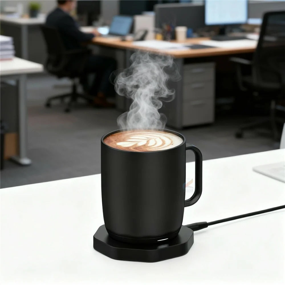 Replacement Charging Coaster for Ember Mug  /  Mug 2 Temperature Control Smart Mug 19V 2.1A Charging Base (without Mug) - Black - 7