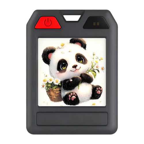 MS01 E-Ink Tracker IPX5 Waterproof 1.54 Inch Display Dual System Anti-Lost Finder for Wallet Keys - Black - 1