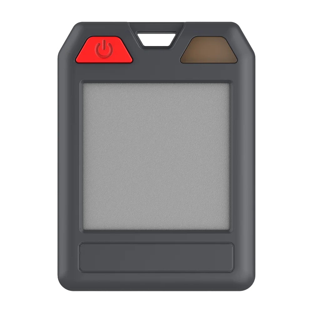 MS01 E-Ink Tracker IPX5 Waterproof 1.54 Inch Display Dual System Anti-Lost Finder for Wallet Keys - Black - 3
