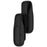 For Google Fitbit Air Case Silicone Clip Portable Clamp-on Protective Cover - Black - 2