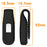For Google Fitbit Air Case Silicone Clip Portable Clamp-on Protective Cover - Black - 7
