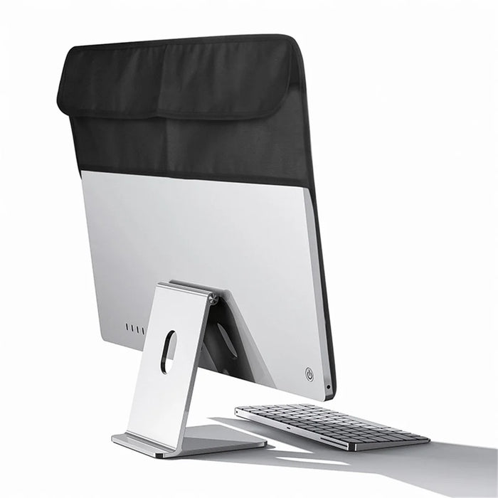 Dust-Proof Cover Computer Monitor Dust Cover Protector for Apple iMac 24inch LCD Screen - Black - 5