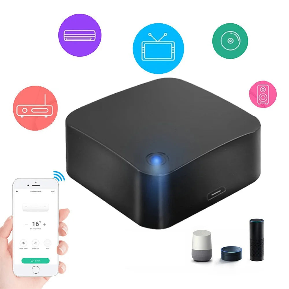 SANT-DL002 Tuya Smart Life WiFi Infrared Universal Remote Control Air Conditioner TV Fan APP Voice Control Smart Home - 6