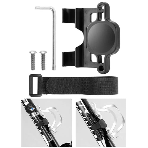 For AirTag Mount Road Bicycle Support Holder Protective Cover Mountain Bike Seat Anti-lost Bracket - 1