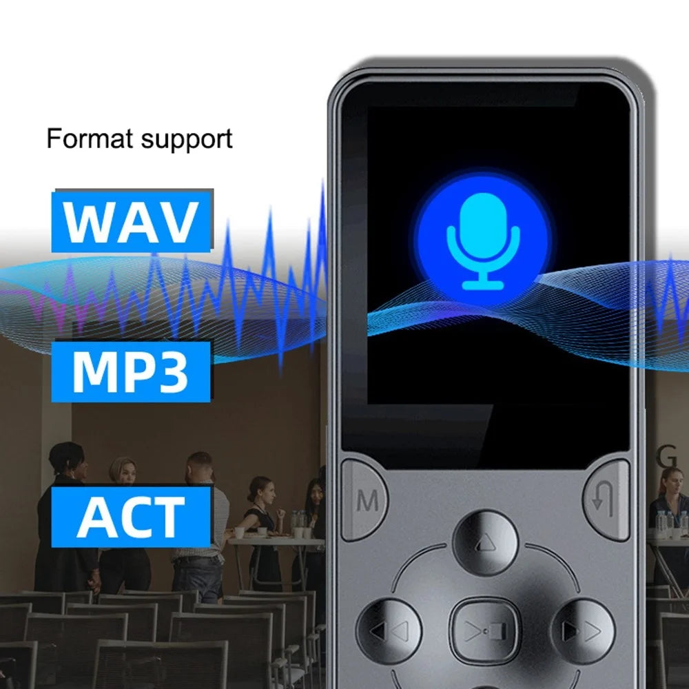 MROBO X-02 64GB 1.8-inch Screen Student Learning MP4 Player FM Radio Music Video Player with Sound Recording Function - 4