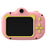X1 Kid's Camera 1080P Children Video Camera Educational Toy Supporting 32GB Memory Card - Pink - 3