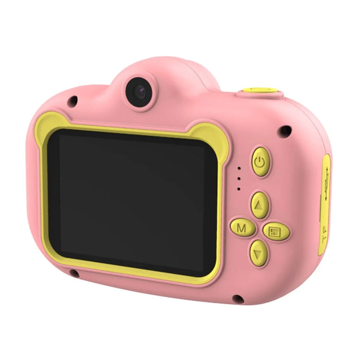 X1 Kid's Camera 1080P Children Video Camera Educational Toy Supporting 32GB Memory Card - Pink - 4