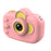 X1 Kid's Camera 1080P Children Video Camera Educational Toy Supporting 32GB Memory Card - Pink - 5
