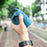 TXESIGN For JBL CLIP4 Bluetooth-compatible Speaker Protective Cover Soft Silicone Carrying Case with Straps - Blue - 2