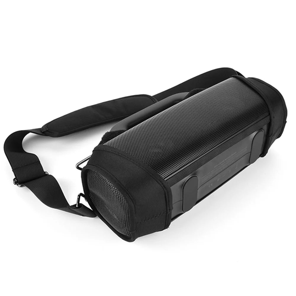 TXESIGN For Anker Soundcore Motion Boom Handheld Speaker Shoulder Strap with Two Side Covers - 4