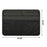 TXESIGN For iMac 24-Inch Computer Monitor Display Screen Dust Cover PU Leather Storage Sleeve Protective Case - Black - 7