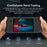 SD001 for Steam Deck Silicone Case Game Console Ergonomic Grip Anti-Slip Cover - Black - 2